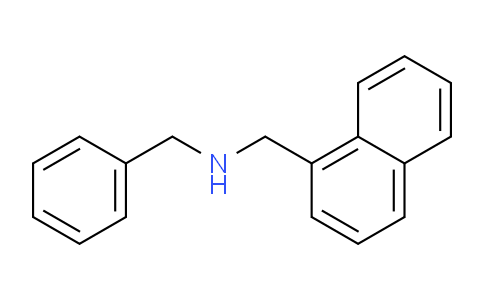 CAS No. 14393-12-5, N-Benzyl-1-(naphthalen-1-yl)methanamine