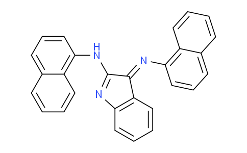 CAS No. 63920-56-9, N-(Naphthalen-1-yl)-3-(naphthalen-1-ylimino)-3H-indol-2-amine