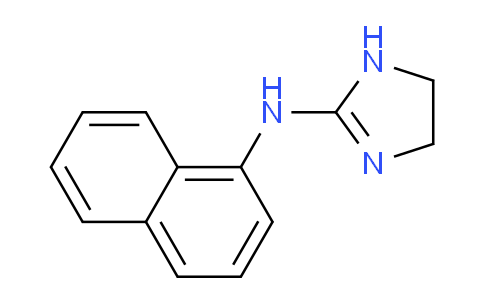 CAS No. 4751-46-6, N-(Naphthalen-1-yl)-4,5-dihydro-1H-imidazol-2-amine