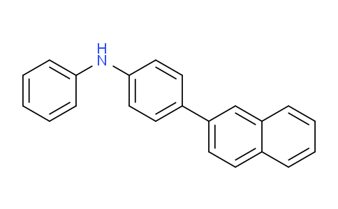 CAS No. 897671-79-3, 4-(Naphthalen-2-yl)-N-phenylaniline