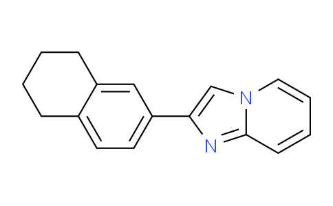 CAS No. 881040-63-7, 2-(5,6,7,8-Tetrahydronaphthalen-2-yl)imidazo[1,2-a]pyridine