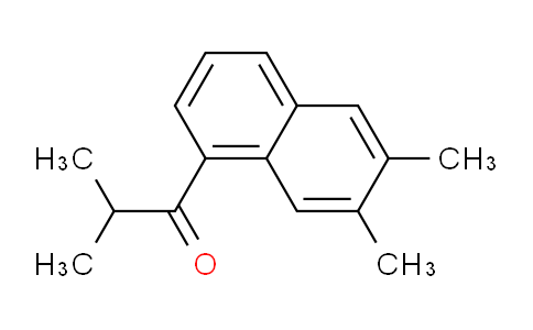 CAS No. 87783-14-0, 1-(6,7-Dimethylnaphthalen-1-yl)-2-methylpropan-1-one