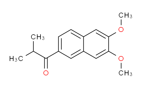 CAS No. 337522-30-2, 1-(6,7-Dimethoxynaphthalen-2-yl)-2-methylpropan-1-one
