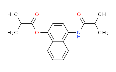 CAS No. 1624260-34-9, 4-Isobutyramidonaphthalen-1-yl isobutyrate