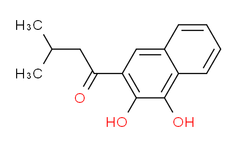 CAS No. 61983-14-0, 1-(3,4-Dihydroxynaphthalen-2-yl)-3-methylbutan-1-one