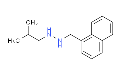 CAS No. 1392879-02-5, 1-Isobutyl-2-(naphthalen-1-ylmethyl)hydrazine