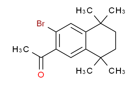 CAS No. 27452-18-2, 1-(3-Bromo-5,5,8,8-tetramethyl-5,6,7,8-tetrahydronaphthalen-2-yl)ethanone