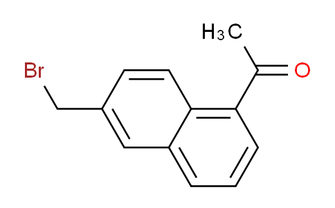 CAS No. 91041-11-1, 1-(6-(Bromomethyl)naphthalen-1-yl)ethanone