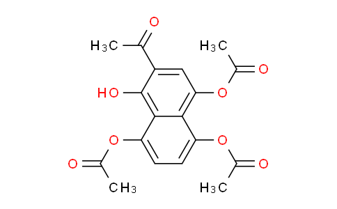 CAS No. 17560-43-9, 7-Acetyl-8-hydroxynaphthalene-1,4,5-triyl triacetate