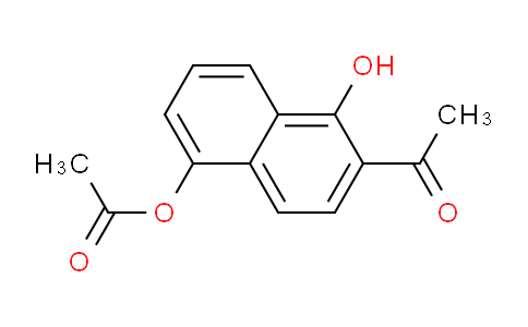 CAS No. 93250-17-0, 6-Acetyl-5-hydroxynaphthalen-1-yl acetate