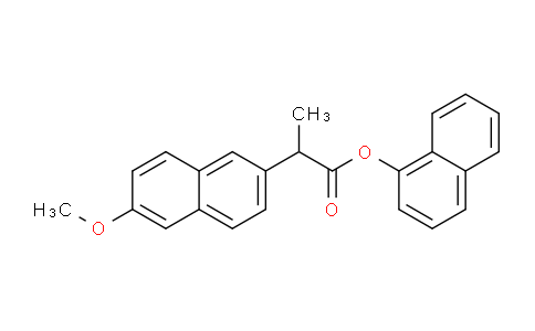 CAS No. 1385694-62-1, Naphthalen-1-yl 2-(6-methoxynaphthalen-2-yl)propanoate