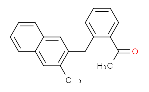 DY763536 | 111787-59-8 | 1-(2-((3-Methylnaphthalen-2-yl)methyl)phenyl)ethanone