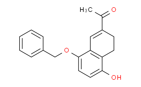 CAS No. 88928-64-7, 1-(8-(Benzyloxy)-5-hydroxy-3,4-dihydronaphthalen-2-yl)ethanone