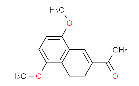 CAS No. 75251-98-8, 1-(5,8-Dimethoxy-3,4-dihydronaphthalen-2-yl)ethanone