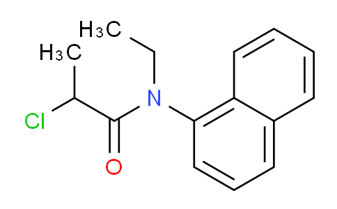 CAS No. 101111-62-0, 2-Chloro-N-ethyl-N-(naphthalen-1-yl)propanamide