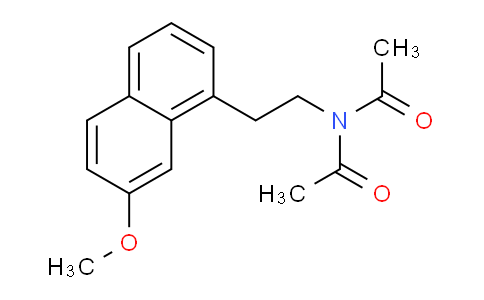 CAS No. 1379005-34-1, N-Acetyl-N-(2-(7-methoxynaphthalen-1-yl)ethyl)acetamide