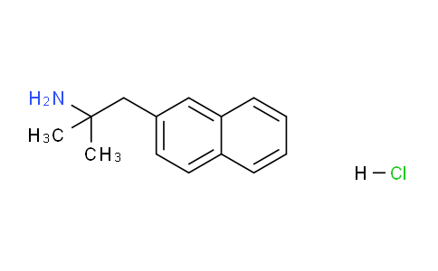 CAS No. 351490-95-4, 2-Methyl-1-(naphthalen-2-yl)propan-2-amine hydrochloride