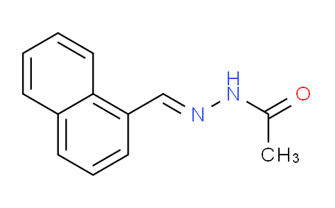 CAS No. 59670-85-8, N'-(Naphthalen-1-ylmethylene)acetohydrazide