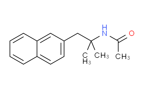 CAS No. 211871-56-6, N-(2-Methyl-1-(naphthalen-2-yl)propan-2-yl)acetamide