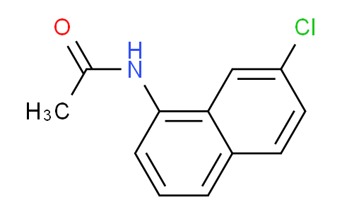 CAS No. 60786-58-5, N-(7-Chloronaphthalen-1-yl)acetamide