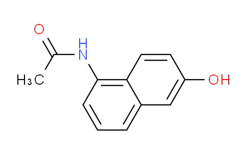 CAS No. 5400-20-4, N-(6-Hydroxynaphthalen-1-yl)acetamide