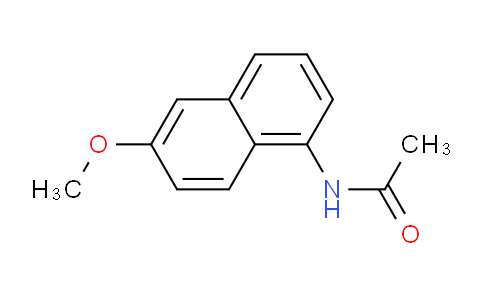 CAS No. 55346-60-6, N-(6-Methoxynaphthalen-1-yl)acetamide