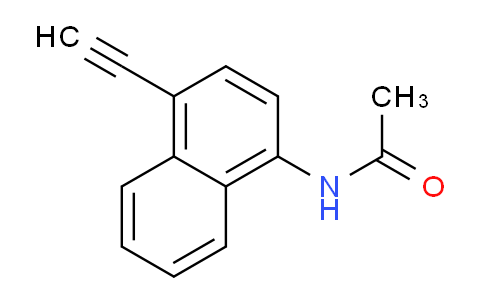 CAS No. 90101-69-2, N-(4-Ethynylnaphthalen-1-yl)acetamide