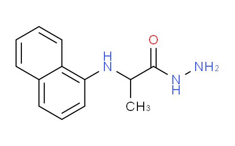 CAS No. 1396972-42-1, 2-(Naphthalen-1-ylamino)propanehydrazide
