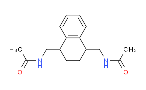 MC763643 | 98132-66-2 | N,N'-((1,2,3,4-Tetrahydronaphthalene-1,4-diyl)bis(methylene))diacetamide