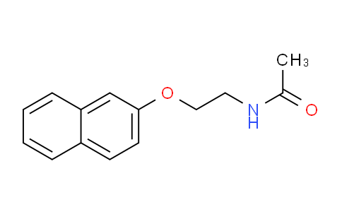 CAS No. 883805-28-5, N-(2-(Naphthalen-2-yloxy)ethyl)acetamide