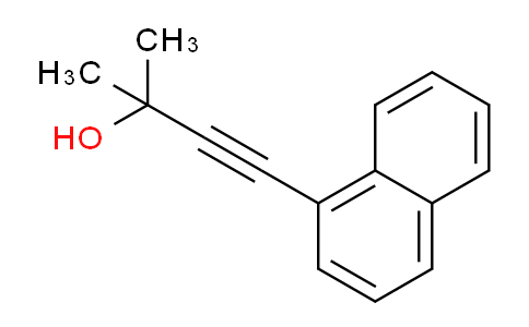 CAS No. 40888-18-4, 2-Methyl-4-(naphthalen-1-yl)but-3-yn-2-ol