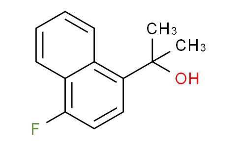 CAS No. 55831-06-6, 2-(4-Fluoronaphthalen-1-yl)propan-2-ol