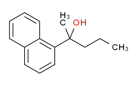 CAS No. 3099-66-9, 2-(Naphthalen-1-yl)pentan-2-ol