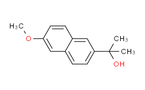 CAS No. 34352-83-5, 2-(6-Methoxynaphthalen-2-yl)propan-2-ol