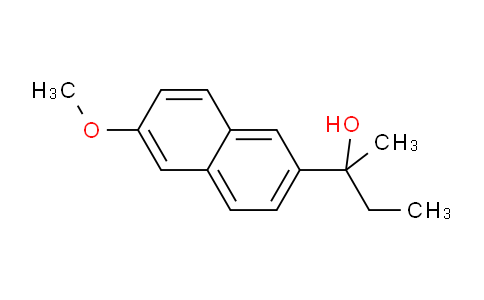 CAS No. 69338-03-0, 2-(6-Methoxynaphthalen-2-yl)butan-2-ol