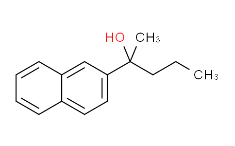 CAS No. 3099-67-0, 2-(Naphthalen-2-yl)pentan-2-ol