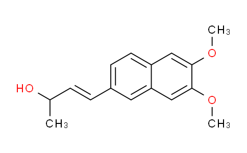 CAS No. 66354-17-4, 4-(6,7-Dimethoxynaphthalen-2-yl)but-3-en-2-ol