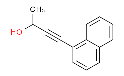 CAS No. 830329-26-5, 4-(Naphthalen-1-yl)but-3-yn-2-ol