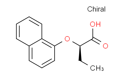 CAS No. 67021-81-2, (R)-2-(Naphthalen-1-yloxy)butanoic acid