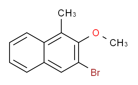 CAS No. 39094-52-5, 3-Bromo-2-methoxy-1-methylnaphthalene