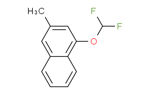 CAS No. 1261808-08-5, 1-(Difluoromethoxy)-3-methylnaphthalene