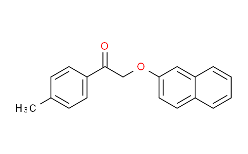 CAS No. 51357-99-4, 2-(Naphthalen-2-yloxy)-1-(p-tolyl)ethanone
