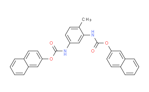 CAS No. 29455-59-2, Di(naphthalen-2-yl) (4-methyl-1,3-phenylene)dicarbamate