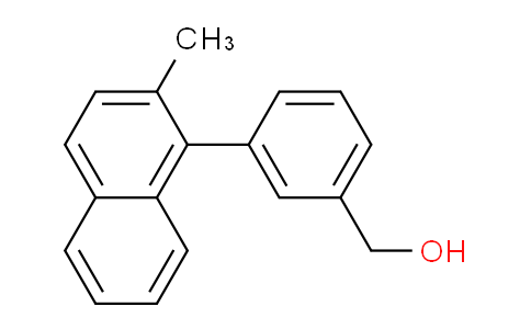 CAS No. 691905-25-6, (3-(2-Methylnaphthalen-1-yl)phenyl)methanol