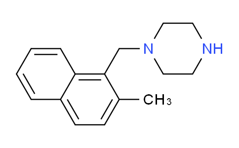 CAS No. 677326-80-6, 1-((2-Methylnaphthalen-1-yl)methyl)piperazine