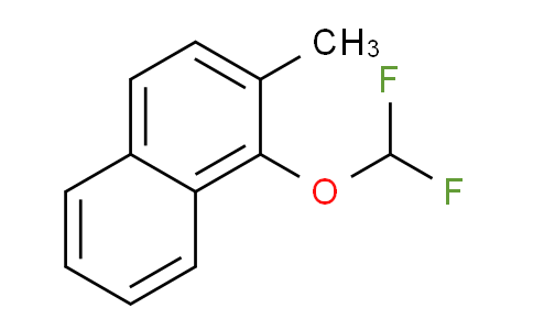 CAS No. 1261682-75-0, 1-(Difluoromethoxy)-2-methylnaphthalene