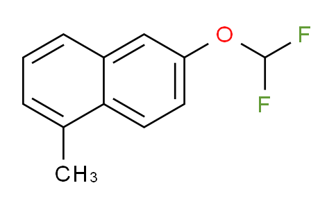 CAS No. 1261844-25-0, 2-(Difluoromethoxy)-5-methylnaphthalene
