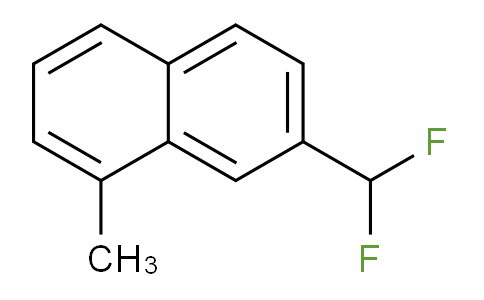 CAS No. 1261885-48-6, 2-(Difluoromethyl)-8-methylnaphthalene