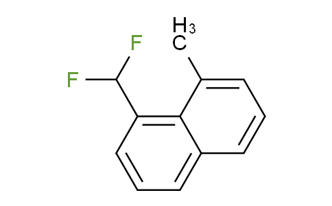 CAS No. 1261730-35-1, 1-(Difluoromethyl)-8-methylnaphthalene