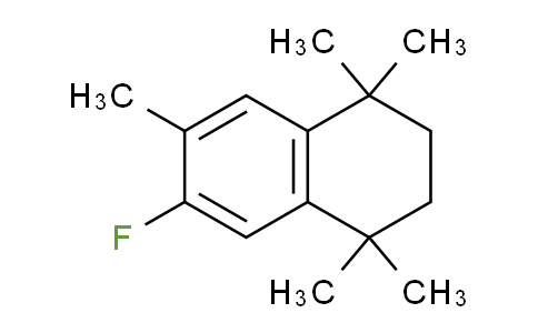CAS No. 410528-74-4, 6-Fluoro-1,1,4,4,7-pentamethyl-1,2,3,4-tetrahydronaphthalene